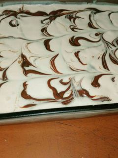 صورة لوصفة كنافة بالقشطة على طريقتي 👌😋😍