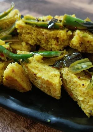 A picture of Oats Dhokla.
