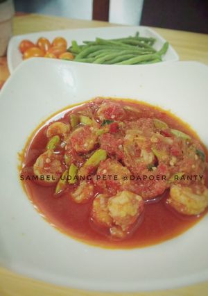 Foto resep Sambel udang pete