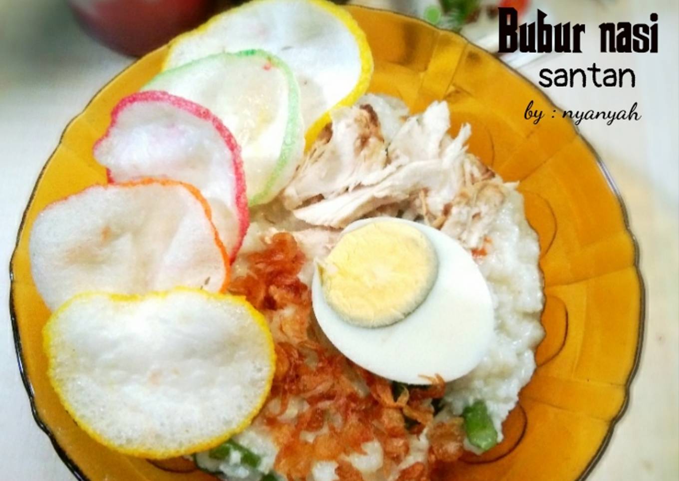 Bubur nasi santan