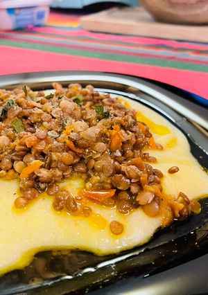 Foto di Polenta e lenticchie
