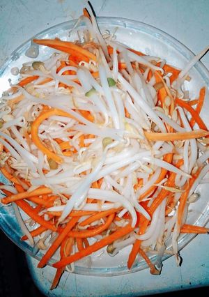 Hình của món Dưa giá.