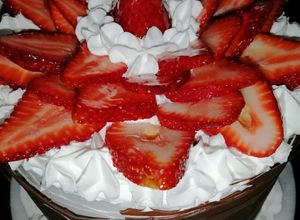 Una foto de Torta de frutillas!