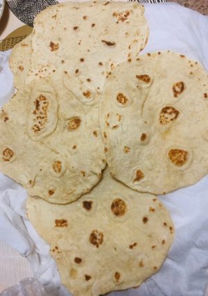 A picture of Tortilla Bread or Shawarma Bread.