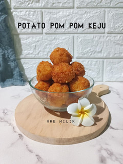 Foto resep 268. Potato Pom Pom Keju
