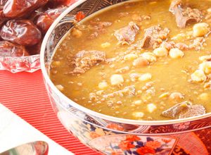 صورة لوصفة طريقة عمل شوربة الحريرة المغربية