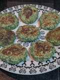 Hamburguinhos de shimeji e espinafre