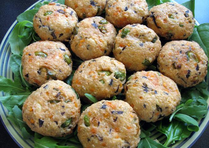 Steps to Make Award-winning Vegan Fried Tofu Cakes