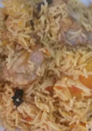 A picture of Pulao bryani.