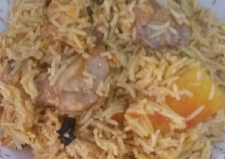 How to Prepare Quick Pulao bryani