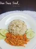 Nasi Daun Jeruk Ayam Suwir Khas Bali (Ayam Pelalah)