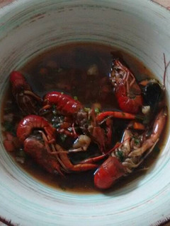 Una foto de Sopa de quisquillas. ॐ