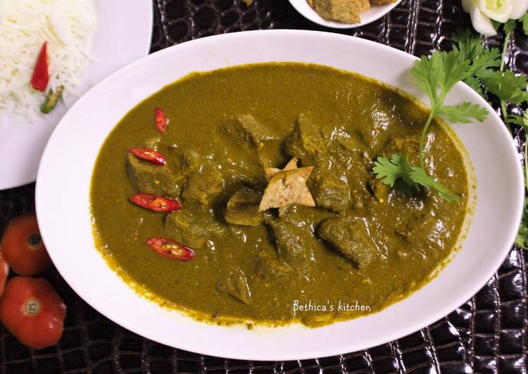 Steps to Prepare Super Quick Homemade Palak Sepu Vadi