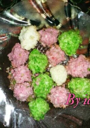Foto resep Rainbow coconut macaroon