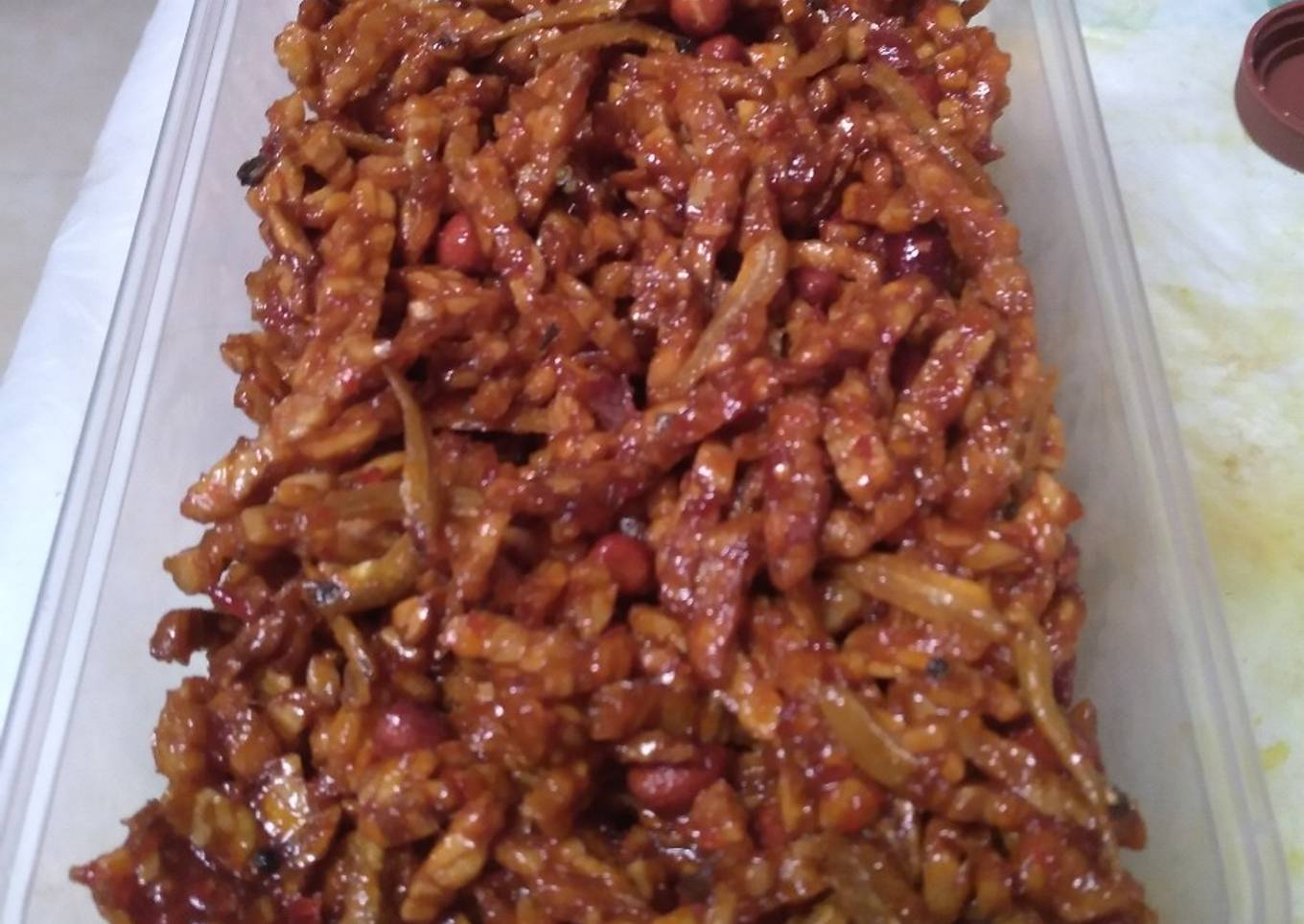 Kering Tempe Teri Kacang