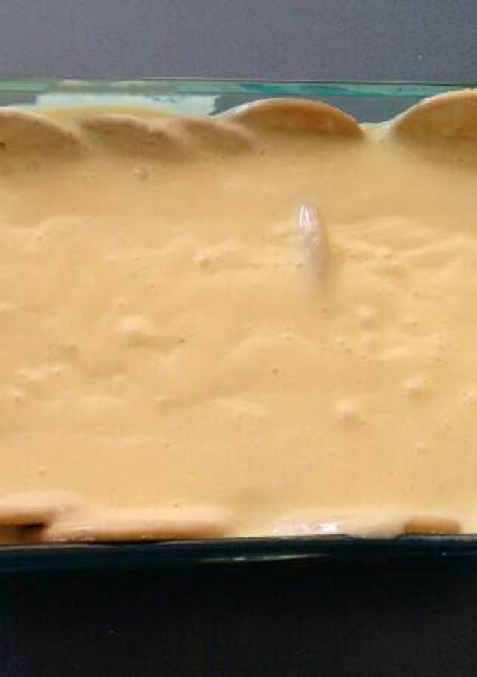 Una foto de Mousse de mango. ॐ