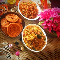 A picture of Chivda(bajake poha).