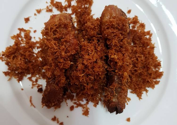 Resep Ayam serundeng simple, Sempurna