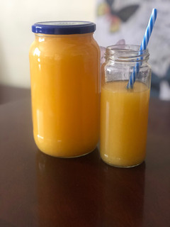A picture of Orange Passion Juice.