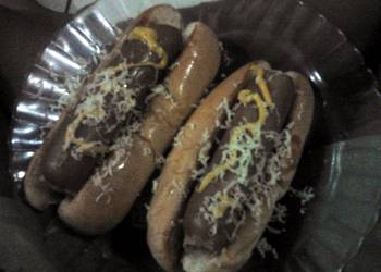 How to Recipe Delicious hotdog pile of relishses