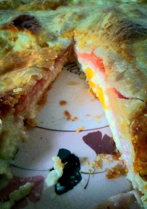 Una foto de Torta de fiambre diferente