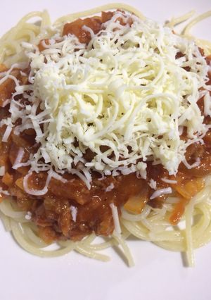 Foto resep Spaghetti bolognaise