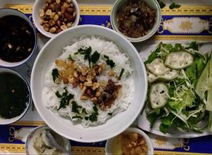 Hình của món Bún xì dầu nhanh gọn.