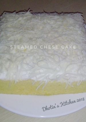 Foto resep Steamed cheesecake (bolu keju kukus)