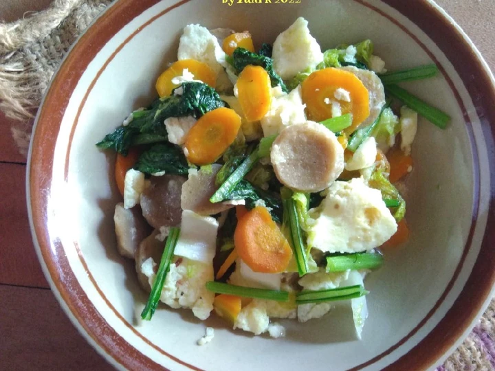 Langkah Gampang Membikin Resep Cap Cay Bakso dan Putih Telur yang Enak Banget Anti Ribet, Bikin Ngiler