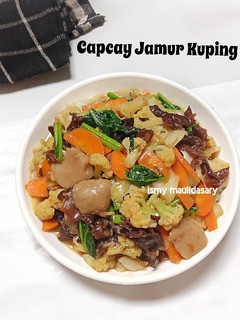 Foto resep Capcay Jamur Kuping (kuah kental)