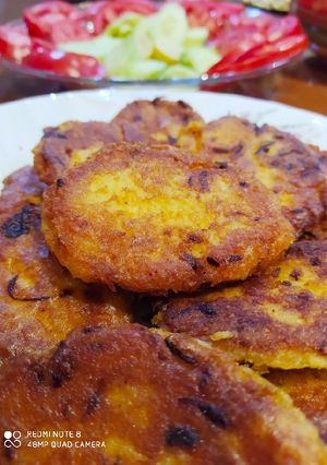 عکسی از دستور کوکو سیب زمینی 🍠