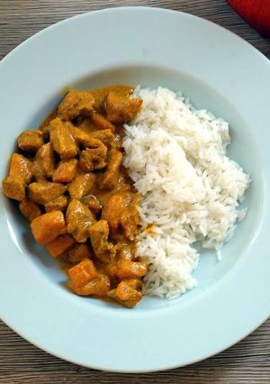 Zdjęcie przepisu Curry z dynią.