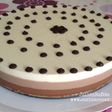 Tarta de 3 chocolates casera