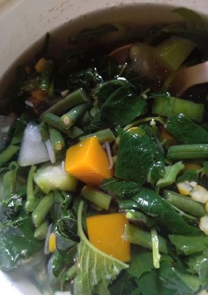 Foto resep Sayur bening simple sehat