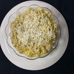 Cheesy White Sauce Pasta A picture of Cheesy White Sauce Pasta.