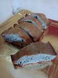 Budín vegano de moras