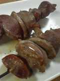Grilled Chicken Gizzard Skewers (No Odor!)