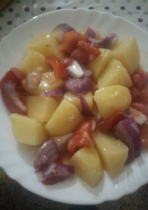 صورة لوصفة سلاطة باردة