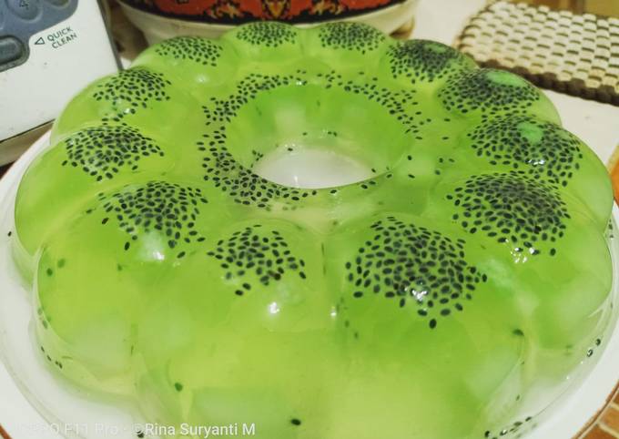 Melon CoconaSla pudding #siapramadan