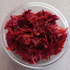Beetroot, carrot salad A picture of Beetroot, carrot salad.