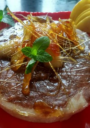 A picture of Rice flour banana cake.