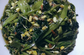 Bagaimana Menyiapkan Tumis kangkung kampung Anti Gagal