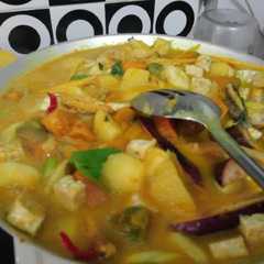 A picture of Sayur Santan Ikan Asin Manado.