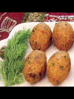 صورة لوصفة طريقة عمل كبة العدس بطحين الرز