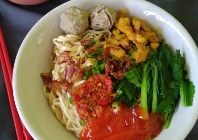 Resep Mie Ayam Homemade Oleh Pawon Bunda Dinda Cookpad