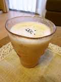 2-Ingredient Healthy Soy Milk Banana Smoothie