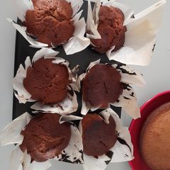 A picture of Chocolate - Lemon Muffins.