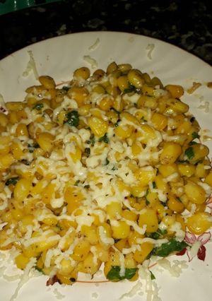 A picture of Cheesy corn.