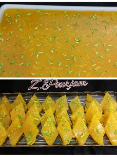 عکسی از دستور مسقطی زعفرانی