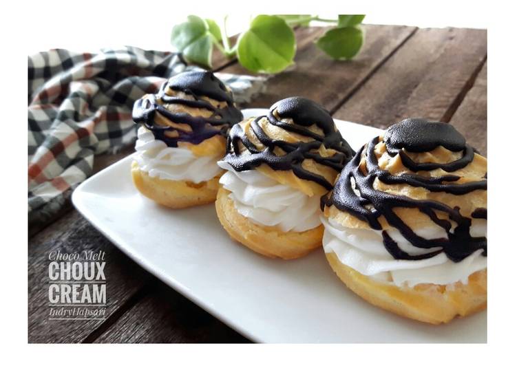 Choco Melt Choux Cream/ Soes Krim Coklat Leleh #pr_soesbukansusi